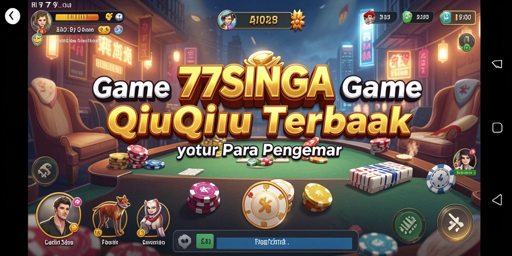 Tampilan gameplay QiuQiu yang seru dan menantang.