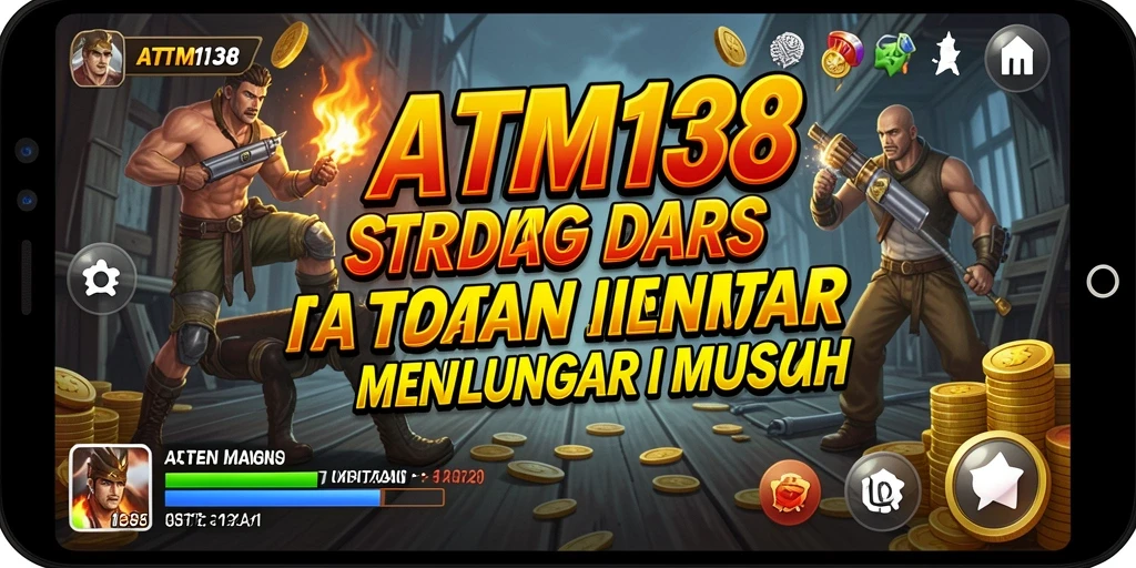Gameplay menarik dari ATM138 saat merancang strategi untuk menang.