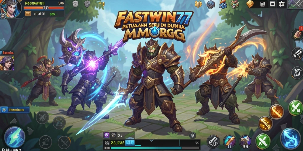 Tampilan gameplay menarik dan penuh aksi dari FASTWIN77.