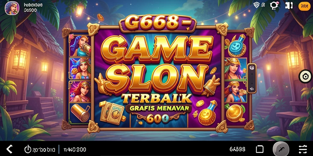 Tampilan grafis menawan di <strong>G668</strong> saat bermain Slot.