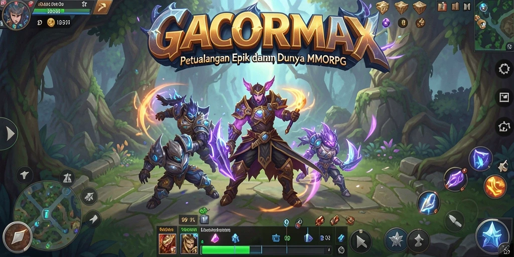 Gameplay seru dalam dunia fantasi GACORMAX.