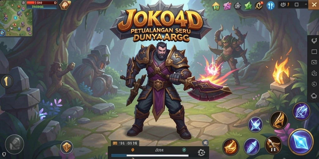 Tampilan aksi seru dalam gameplay JOKO4D yang mendebarkan.