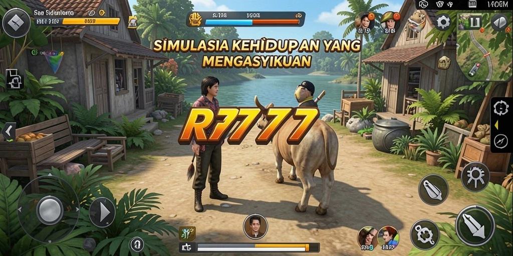 Gambaran gameplay menarik dari RR777 yang penuh interaksi sosial.